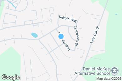 Map image of the property - 1209 Catawba Way