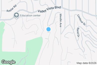 Map image of the property - 3915 Benedict Canyon Dr