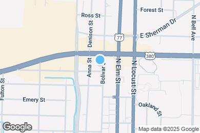 Map image of the property - 1807 Bolivar St