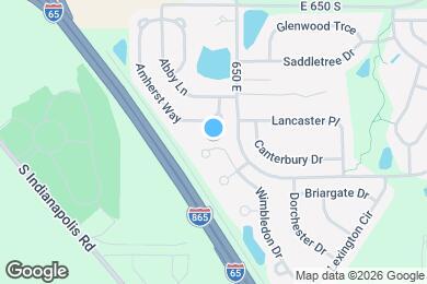 Map image of the property - 6685 Wimbledon Dr