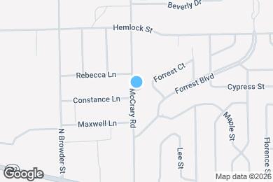 Map image of the property - 508 N McCrary Rd