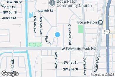 Map image of the property - 186 NW 4th Ave