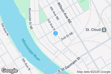 Map image of the property - 215 3rd Ave NE