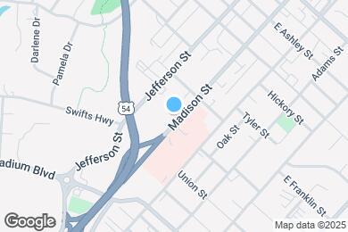 Map image of the property - 1114 Madison St