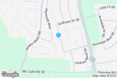 Map image of the property - 2624 Country Trce SE