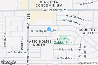Map image of the property - 3265 W Country Gables Dr