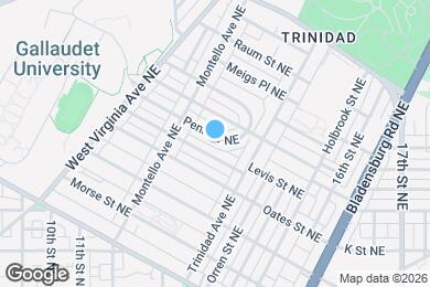 Map image of the property - 1247 Penn St NE