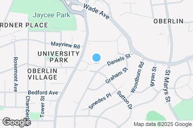 Map image of the property - Cameron Village Apartments