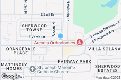 Map image of the property - 56th at Arcadia