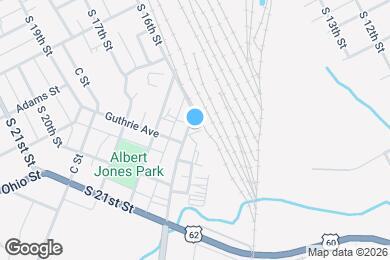 Map image of the property - 1705 Tennessee St