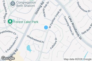 Map image of the property - 2 Edgewood Forest Ct