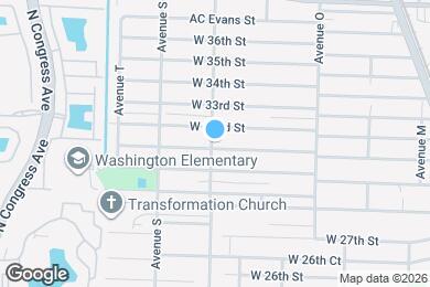 Map image of the property - 1496 W 31st St
