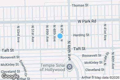 Map image of the property - 1810 N 47th Ave