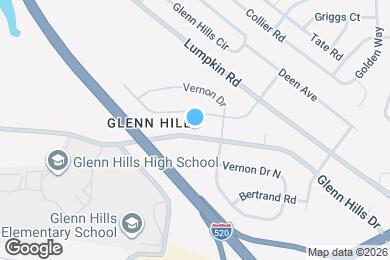 Map image of the property - 2807 Glenn Hills Dr