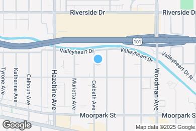 Map image of the property - 4528 Colbath Ave