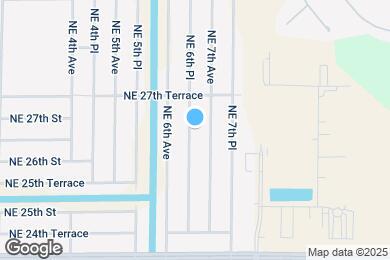 Map image of the property - 2621 NE 6th Pl