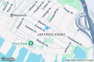 Map image of the property - 126 Everett St