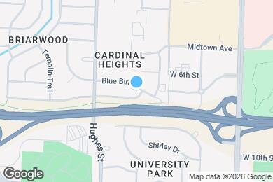 Map image of the property - 6500 Marguerite Ln