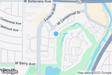 Map image of the property - 2860 W Centennial Dr