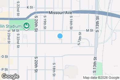 Map image of the property - 4862 S 17th St