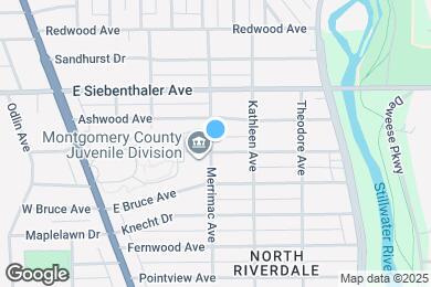 Map image of the property - 203 Ryburn Ave