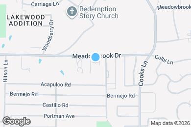 Map image of the property - 7800 Meadowbrook Dr