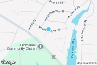 Map image of the property - 4781 Meadowlark Dr SE