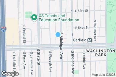 Map image of the property - 5436 S Michigan Ave