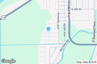 Map image of the property - 529 Pahokee Cir