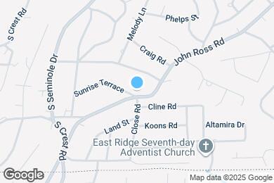 Map image of the property - 3625 Sunrise Terrace