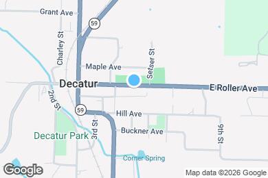 Map image of the property - 403 E Roller Ave
