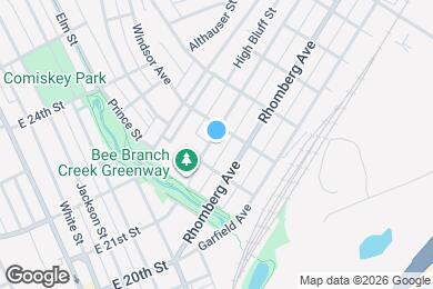 Map image of the property - 614 Lincoln Ave