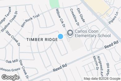 Map image of the property - 8238 Meadow Post St