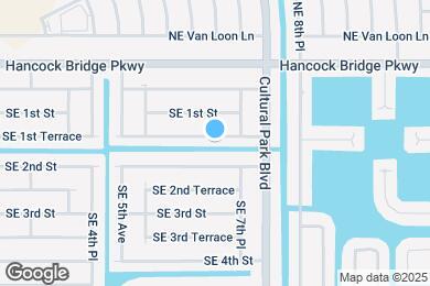 Map image of the property - 618 SE 1st Terrace