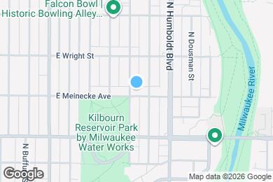 Map image of the property - 910 E Meinecke Ave