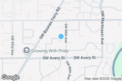 Map image of the property - 8660 SW Comanche Way