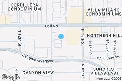 Map image of the property - 16825 N 14th St