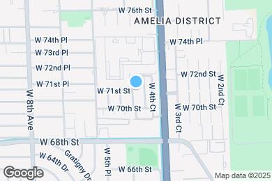 Map image of the property - 7107 W 4th Way