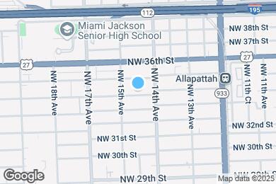 Map image of the property - 1445 NW 34th St