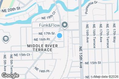 Map image of the property - 1125 NE 16th Pl