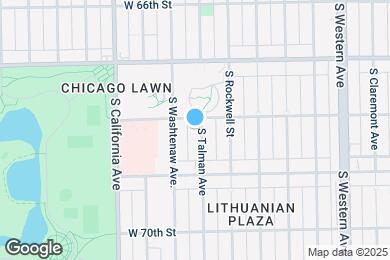 Map image of the property - 6810 S Talman Ave