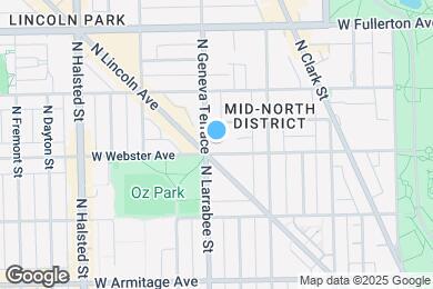 Map image of the property - 548 W Webster Ave