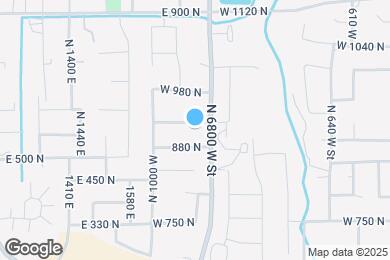 Map image of the property - 929 W Sunrise Ln