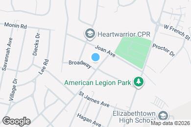 Map image of the property - 604 N Mantle Ave