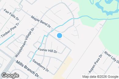 Map image of the property - 2744 Woodspring Forest Dr