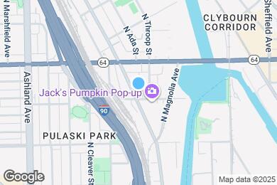 Map image of the property - 1507 Elston N Ave