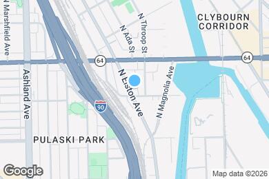 Map image of the property - 1507 N Elston Ave