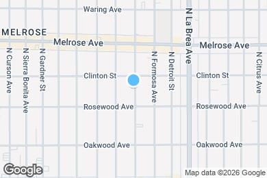 Map image of the property - 533 N Alta Vista Blvd