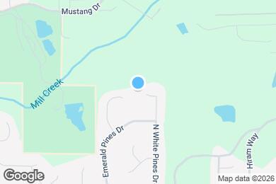 Map image of the property - 1 N White Pines Dr