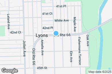 Map image of the property - 7821 W 43rd St